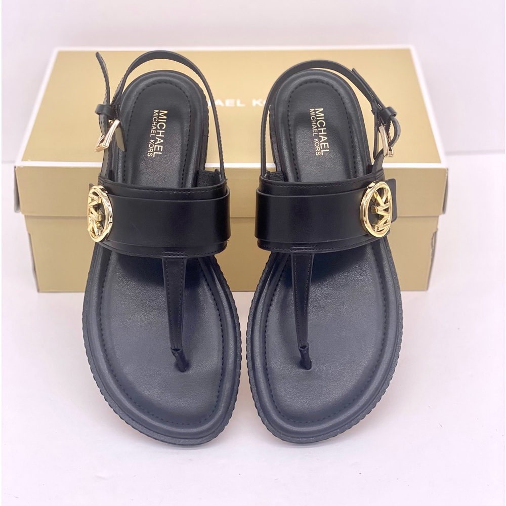MICHAEL MICHAEL KORS Carmen Thong Sandal Black - Picture 6 of 11